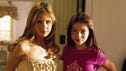Promotional photograph of Sarah Michelle Gellar and Michelle Trachtenberg for Buffy
