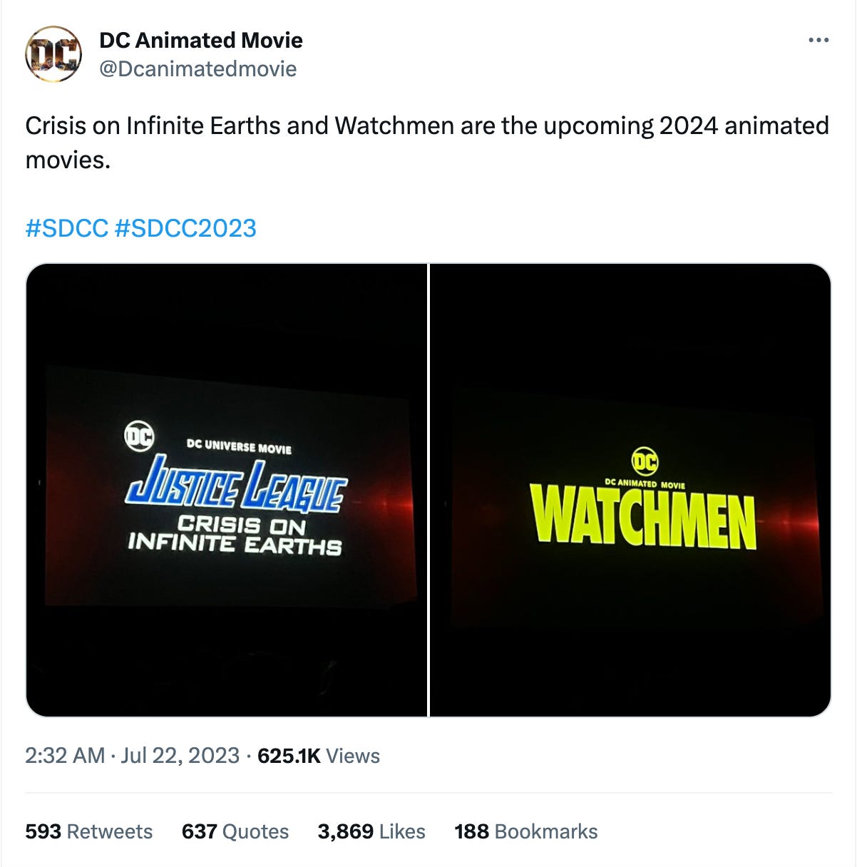 Watchmen Animated 2025 Olympics