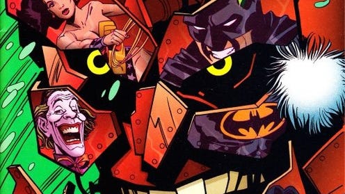 A cropped image of the DC Holiday Special III cover