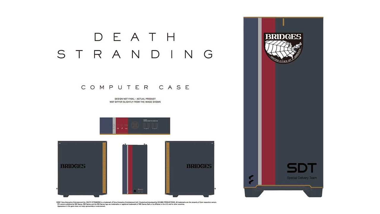 Death Stranding's official PC case needs more BB Boys, if you ask