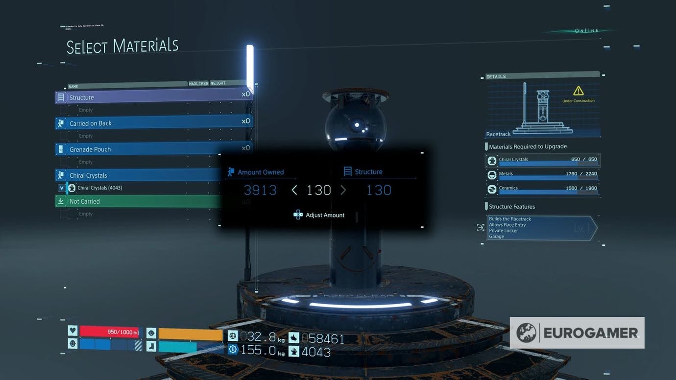 Death Stranding racing mode: How to unlock the race track and Roadster ...
