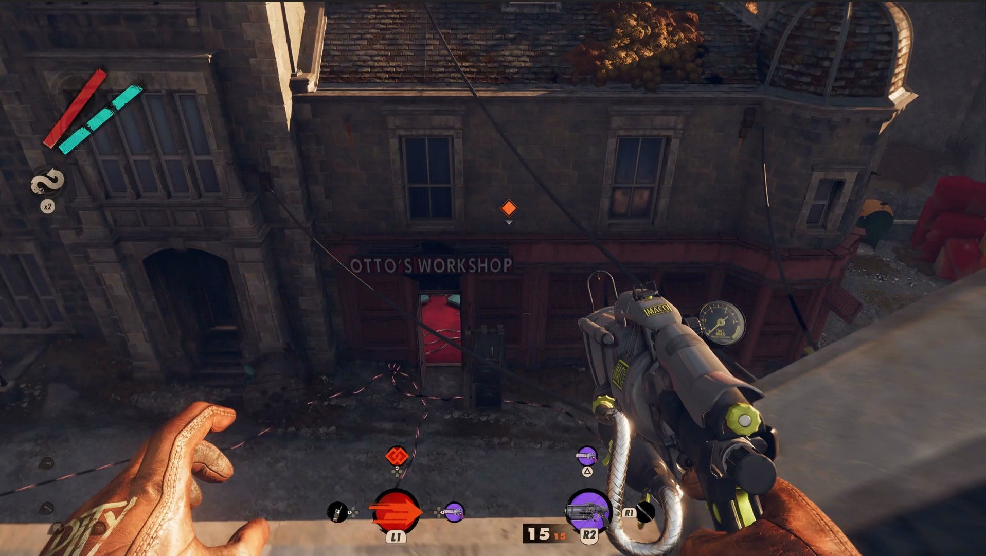 Deathloop Frank | How to prevent Otto's fire and sabotage the fireworks ...