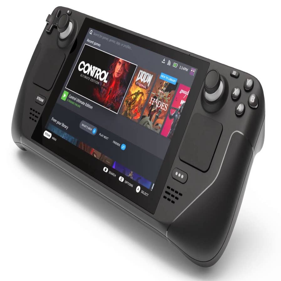 Rock Paper Shotgun on X: With the Steam Deck OLED and its awesome  rivals, Valve see a bright future for handheld PCs -    / X
