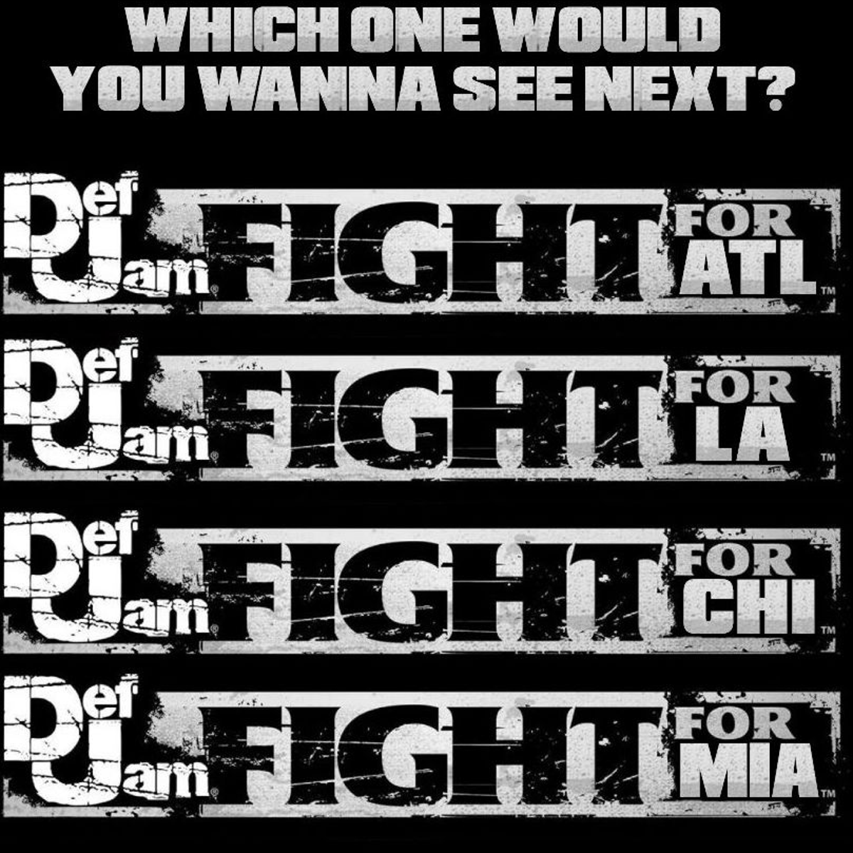 Def Jam Recordings could be teasing a new Def Jam: Fight game