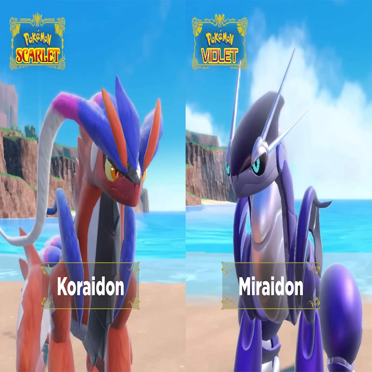 Koraidon and Miraidon In Pixelmon 
