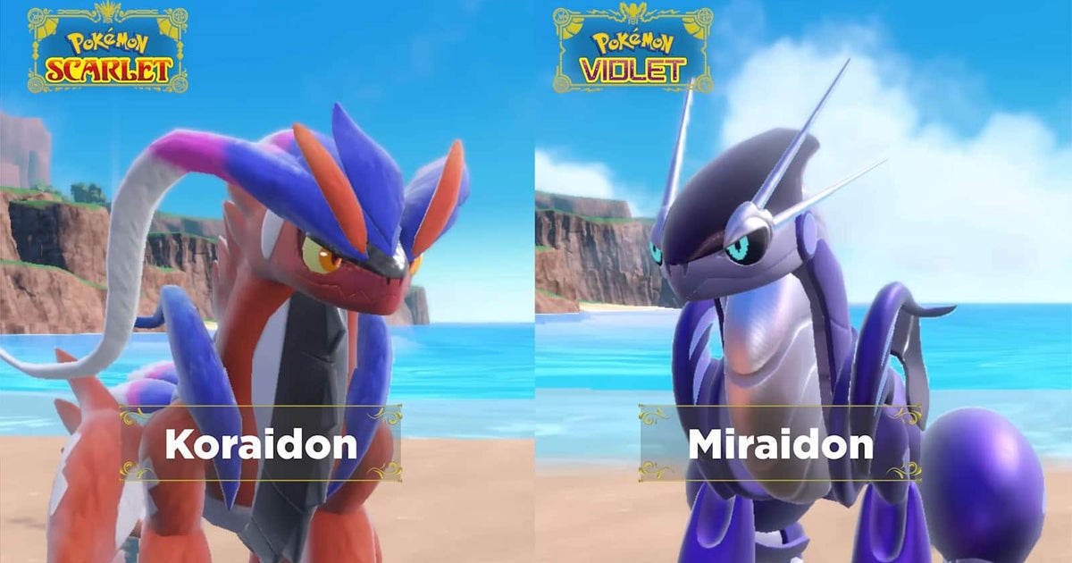 Rivelati Koraidon E Miraidon, I Due Nuovi Leggendari Di Pokémon - Foto 3
