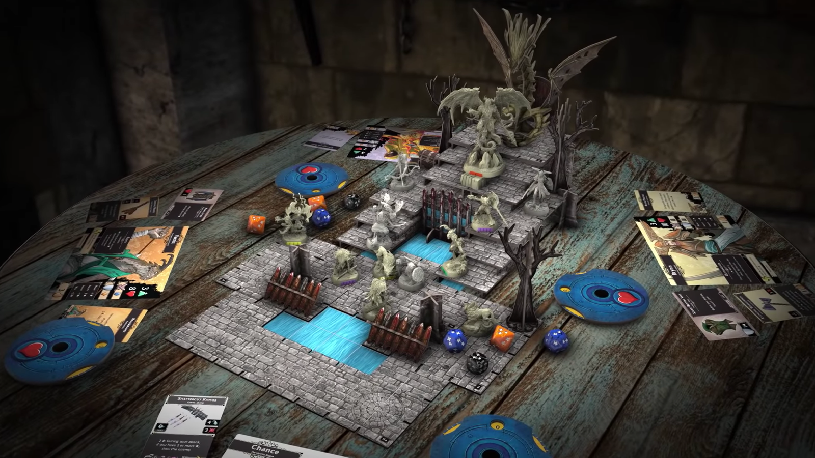 Large Dungeon Gaming Board Compatible with Heroquest - 3D printed - Dragons  Rest