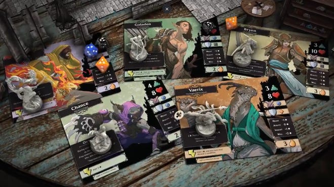 Descent: Legends of the Dark trailer screenshot