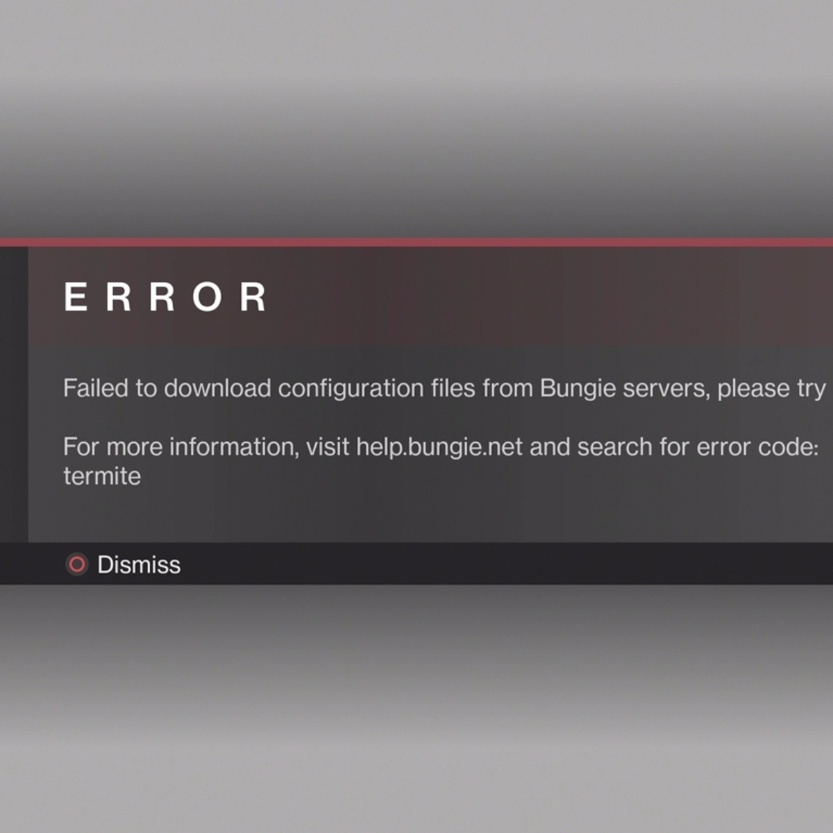 Code Monkey Error Destiny Bungie Codes