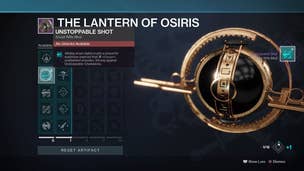 Destiny 2 Season of Dawn: The Lantern of Osiris guide - best Artifact mods