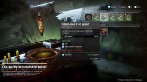 Destiny 2: Shadowkeep Lectern of Enchantment guide: how to get Phantasmal Fragments, Cores, and access Nightmare Hunts