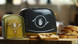A photo Destiny 2's long-awaited official toaster.