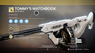 Destiny 2: Season of the Worthy - How to get the Tommy's Matchbook Exotic Auto Rifle and complete the Catalyst