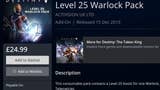 Destiny launches level boost packs priced £25