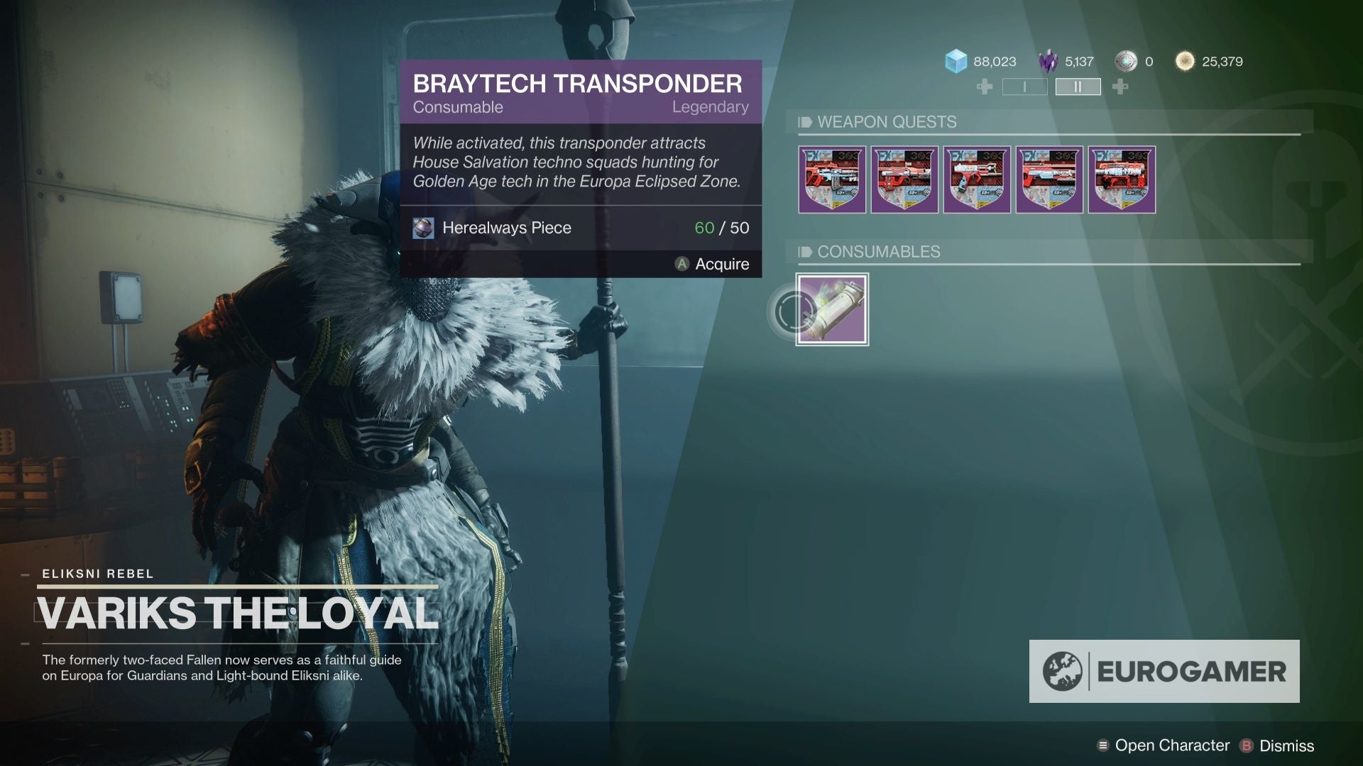 Destiny 2 Augment Triumphs explained How to get a Braytech Transponder