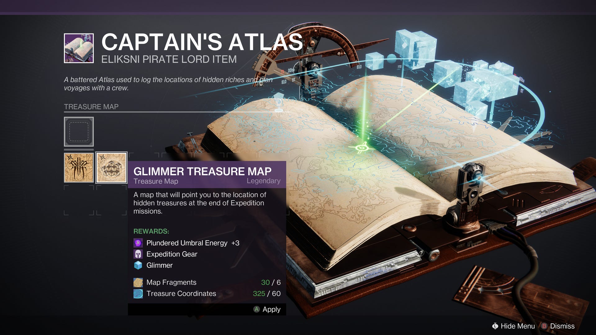 Destiny Collection Map How to get Treasure Coordinates and Map Fragments in Destiny 2 ...