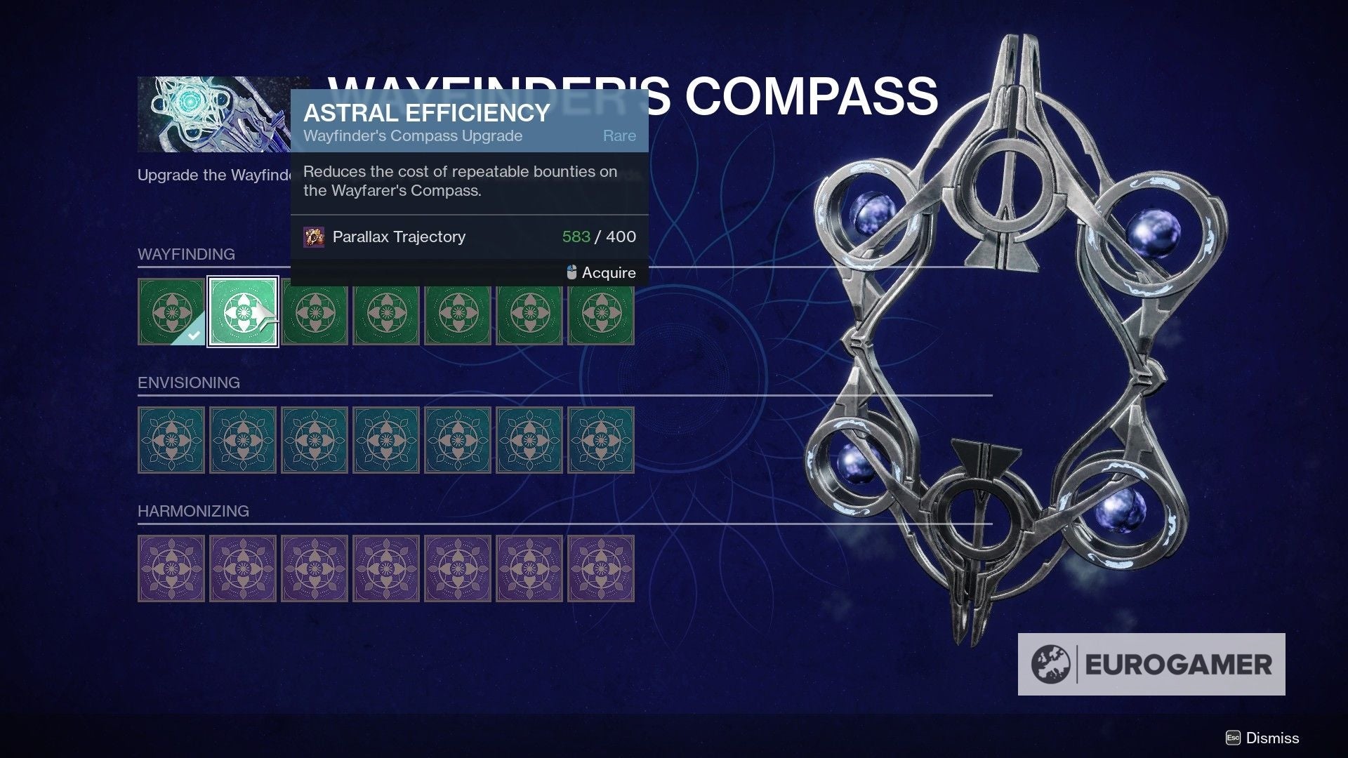 Destiny 2 Parallax Trajectory sources and best farm method explained
