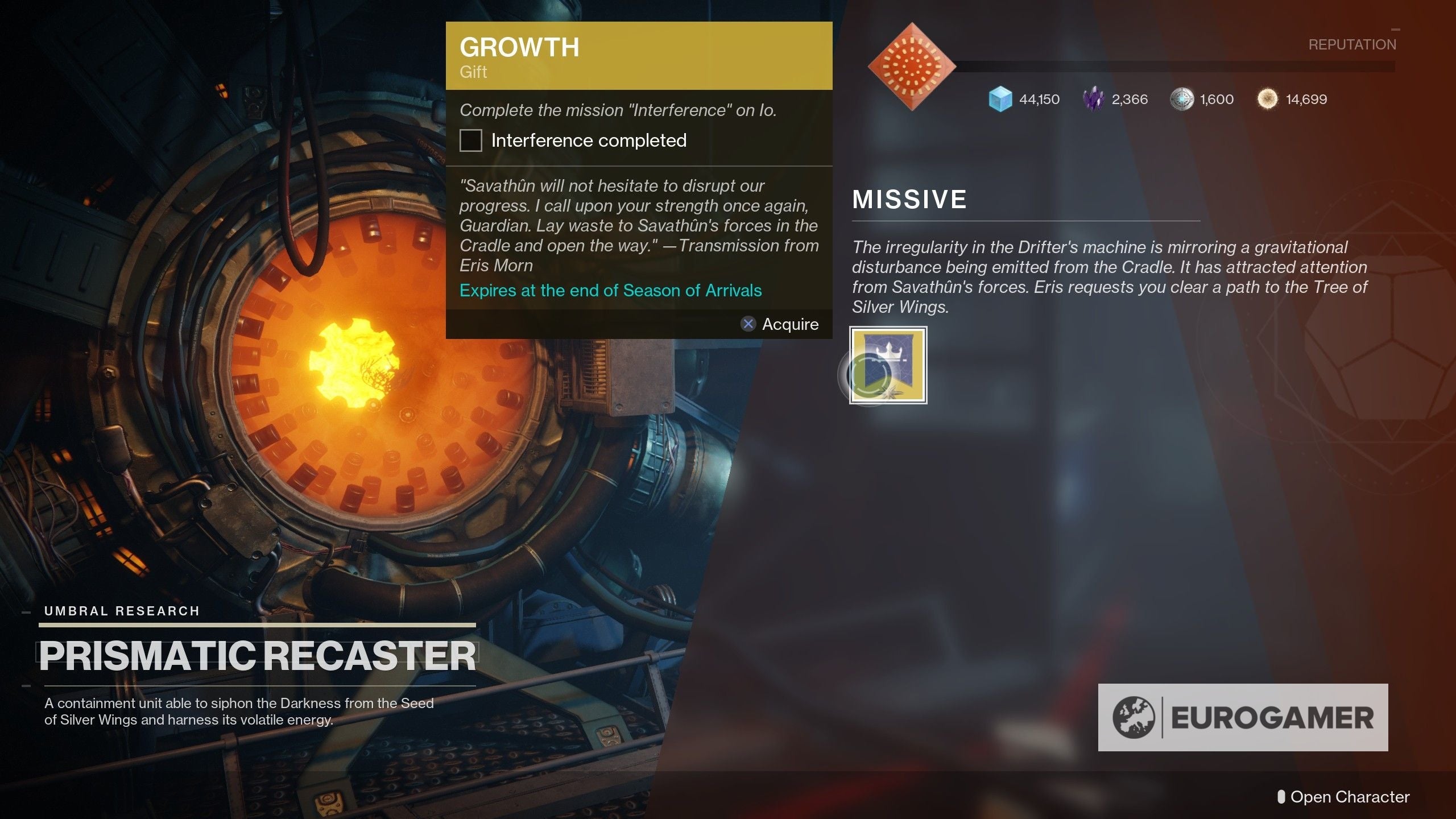 Destiny 2 Ruinous Effigy quest steps How to find Calcified Light