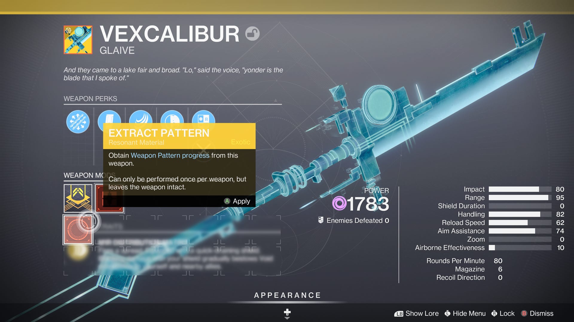 How to unlock Vexcaliber and complete the secret mission The Variable