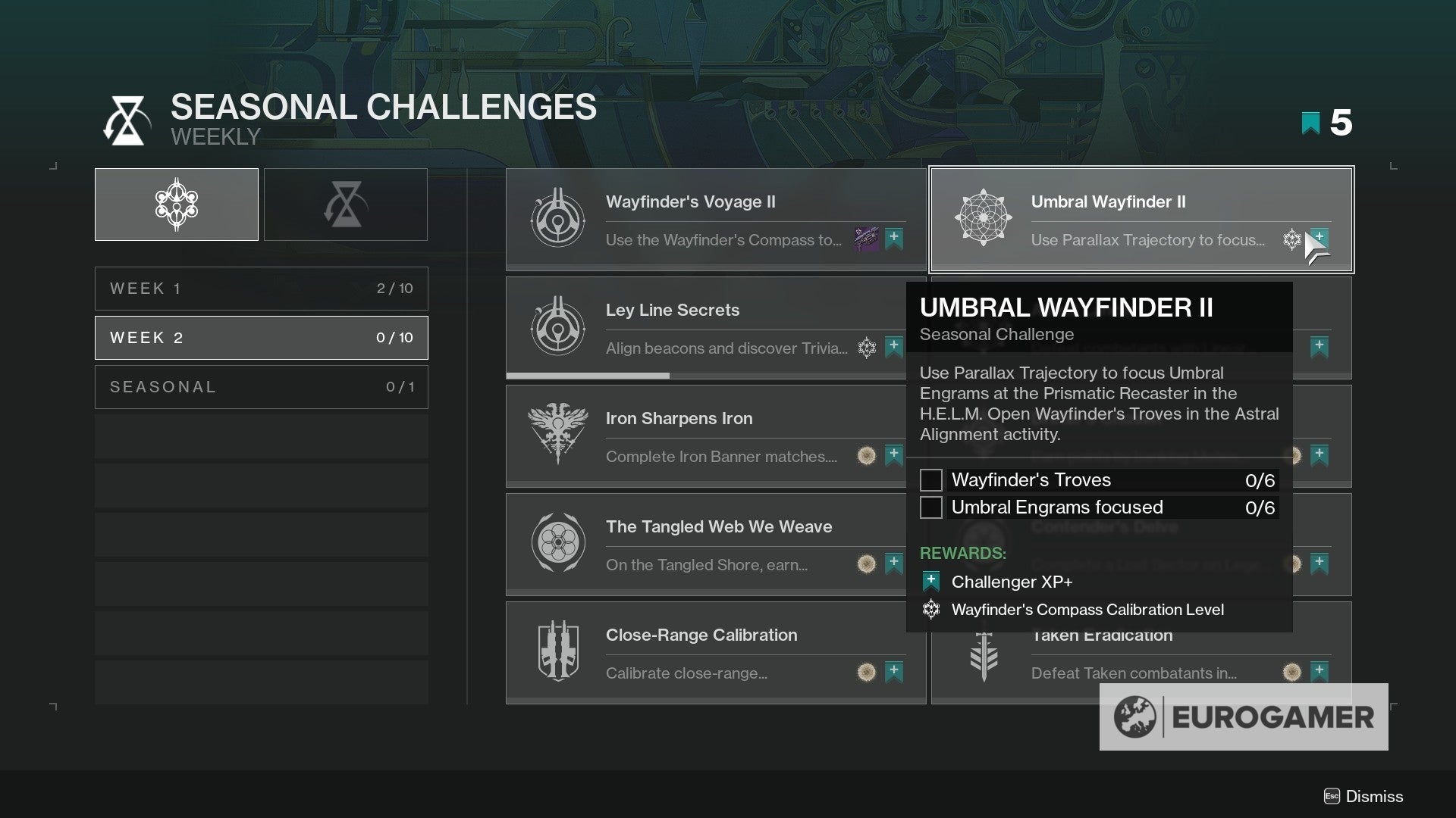 Destiny 2 Wayfinder's Compass explained Compass calibration, artefact