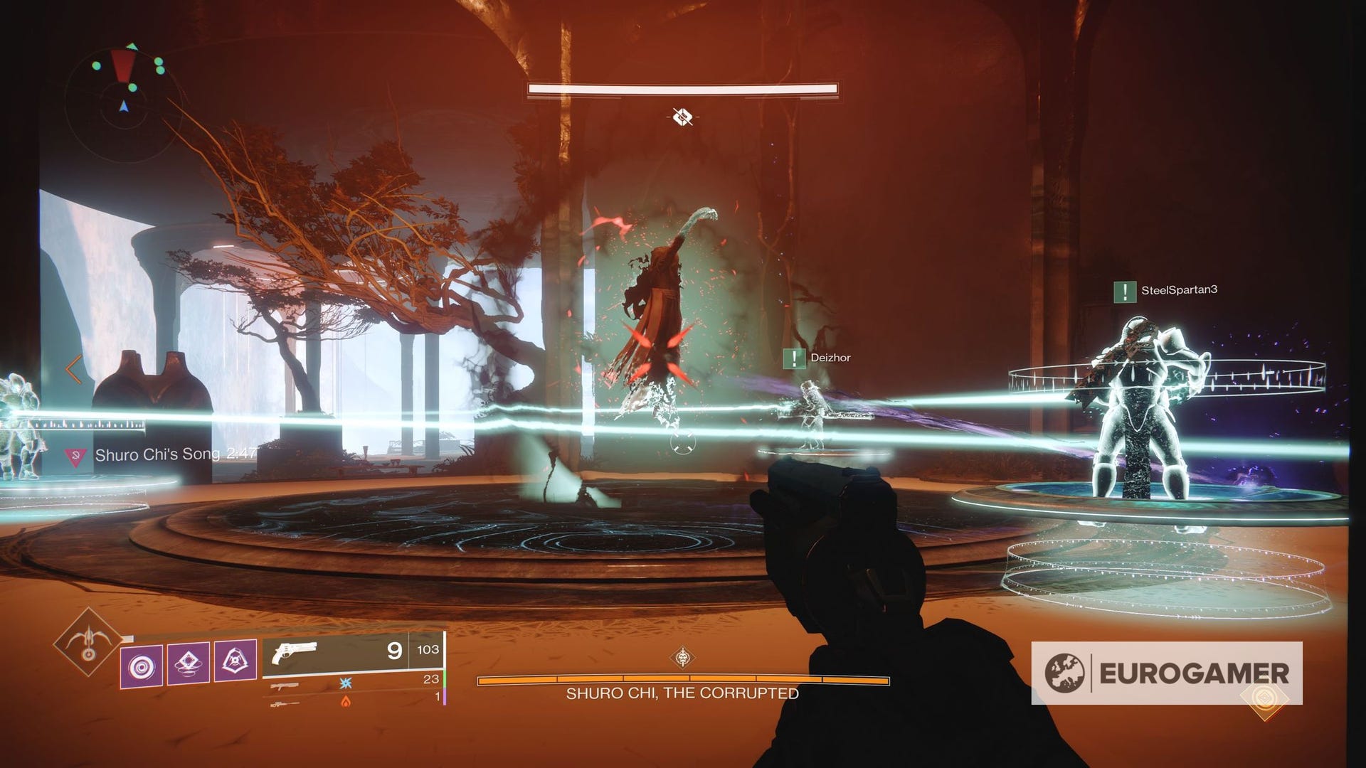 Shurochi Pattern Destiny 2 Shuro Chi the Corrupted strategy and how to reach the second ...