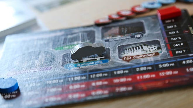 Detective: A Modern Crime Board Game layout image