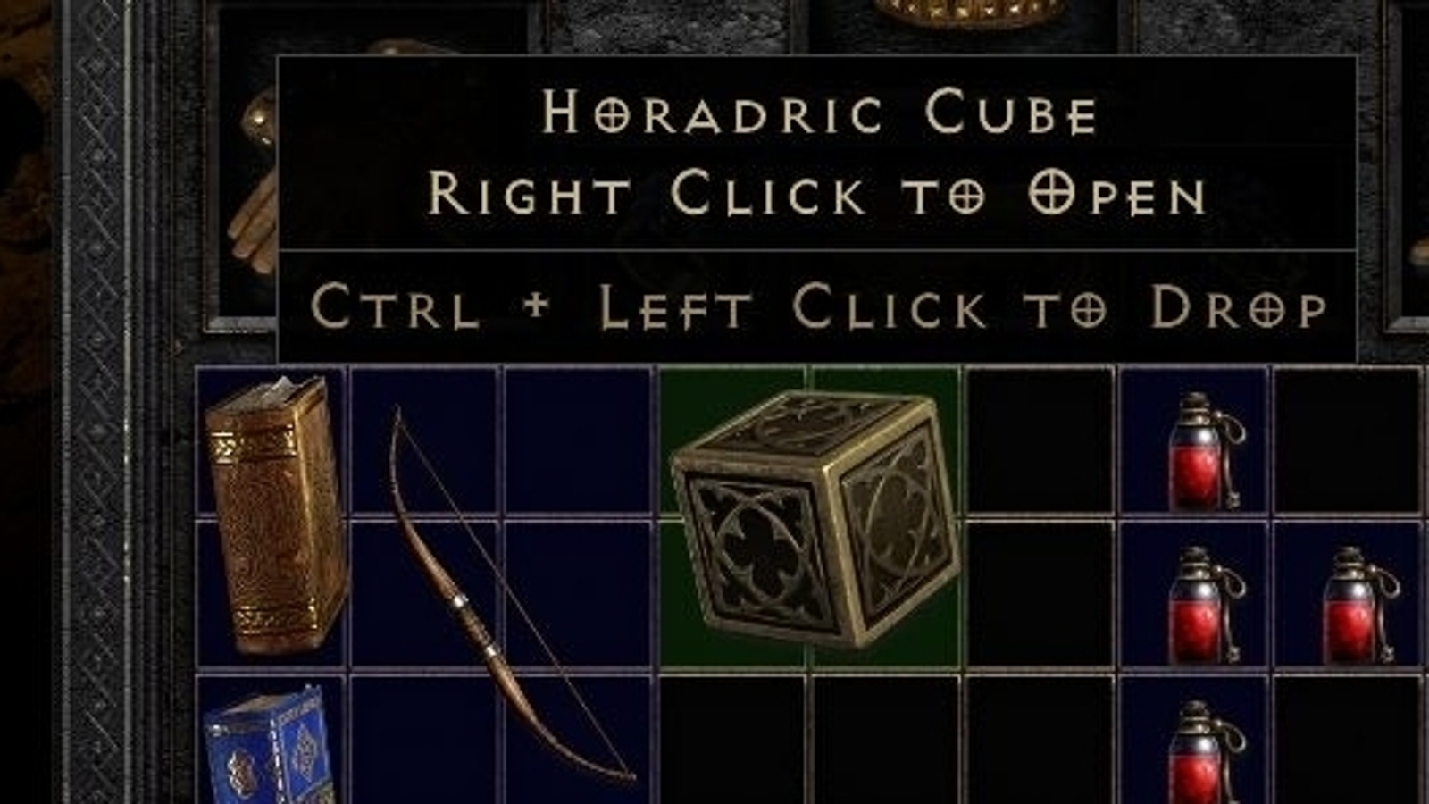 Diablo 2 Horadric Cube Location How
