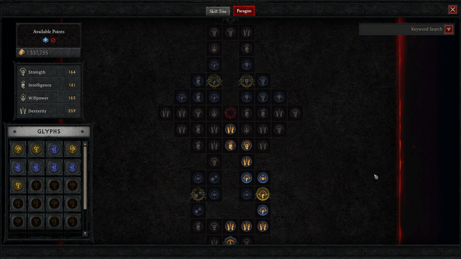 Diablo 4 Neues Paragon System , Diablo 4 Paragontafel – JURGDD