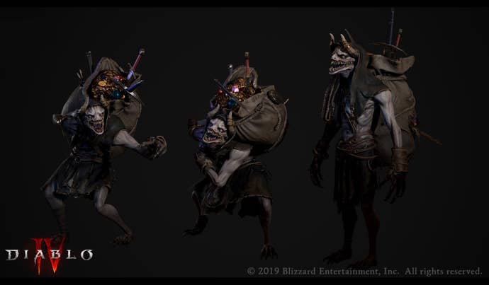 Diablo 4 concept art by Blizzard's Jairo Sanchez