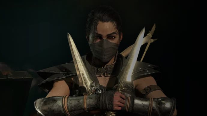 diablo four official rogue class character art