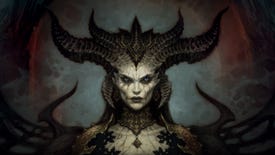 Diablo's demonic Lilith in artwork for Diablo: The Roleplaying Game and Diablo: The Board Game
