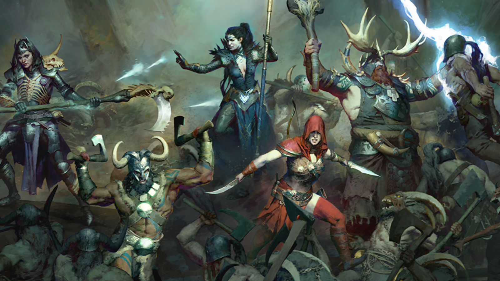 Get the crew together, Diablo IV is here