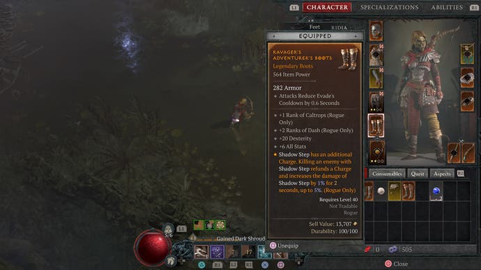 In Diablo 4, Legendary Gear can add effects or modify your skills