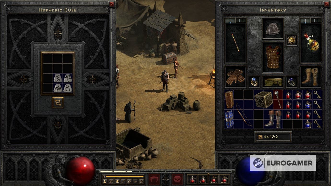 Diablo 2 Horadric Cube location How to use the Horadric Cube and