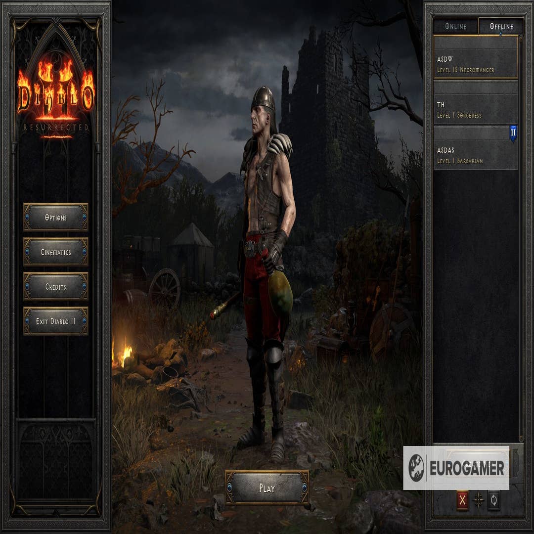 Lưu trữ Diablo 2 đã được nâng cấp với tính năng tiến trình chéo, cho phép người chơi tiếp tục chơi ở bất kỳ màn hình nào, trên bất kỳ hệ máy chơi game nào. Chào đón lại nhân vật của bạn và tiết kiệm thời gian với cách nhập nhân vật cũ siêu đơn giản!