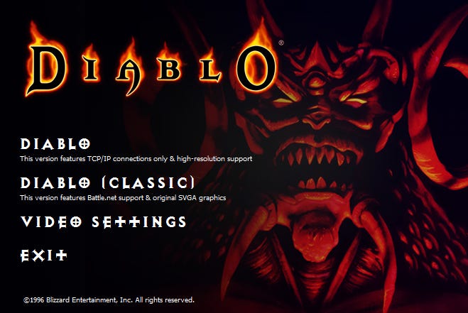 GOG and Blizzard bring Diablo 1 back from the dead | Eurogamer.net
