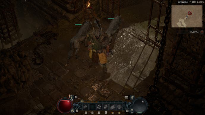 Dans Diablo 4, les druides peuvent avoir des loups comme compagnons