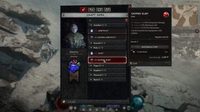 In Diablo 4, gems are important to improve the necromancer build