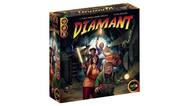 Diamant quick board game box