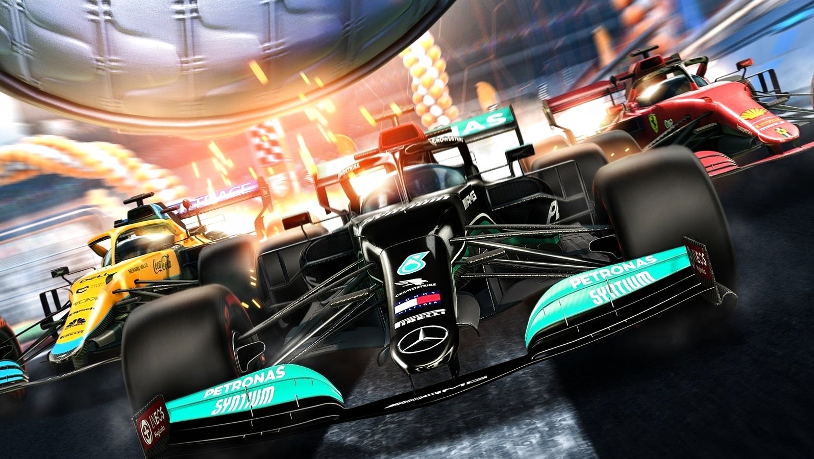 Die Formel 1 startet morgen in Rocket League durch Eurogamer.de
