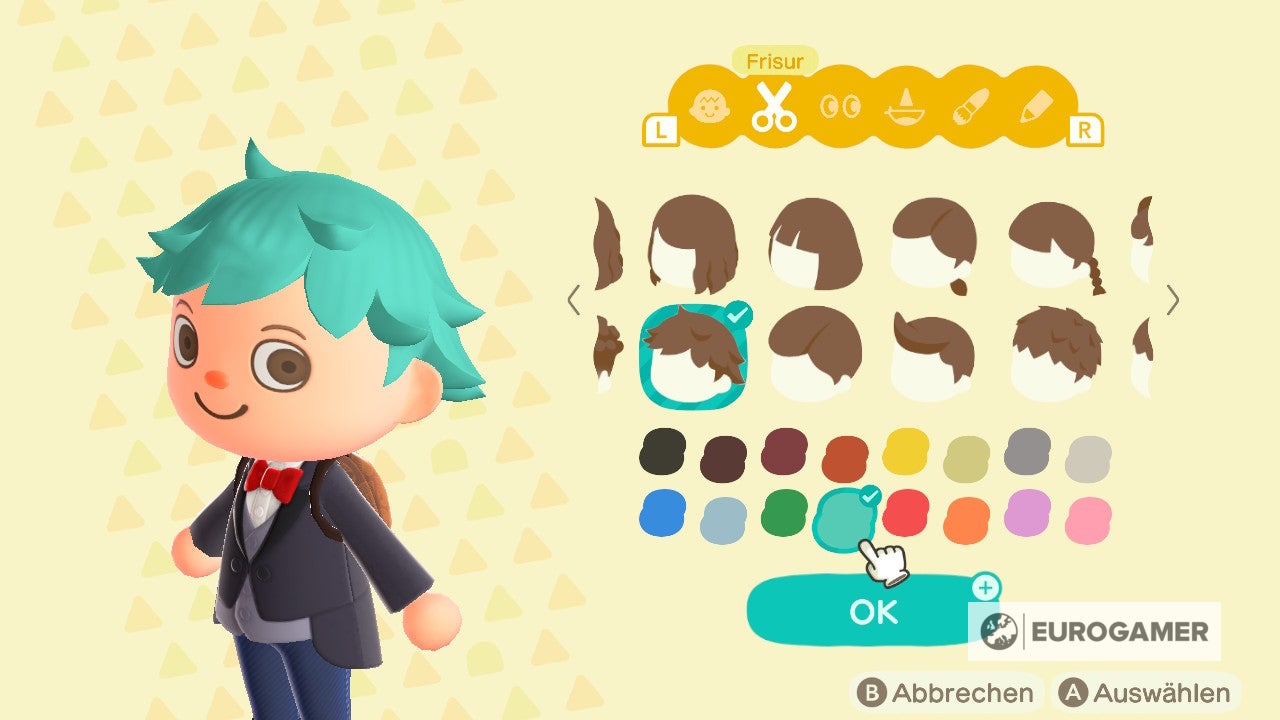 Die 8 Coolsten Frisuren Animal Crossing Animal Crossing: New Horizons - Die 8 poppigsten und coolsten Frisuren