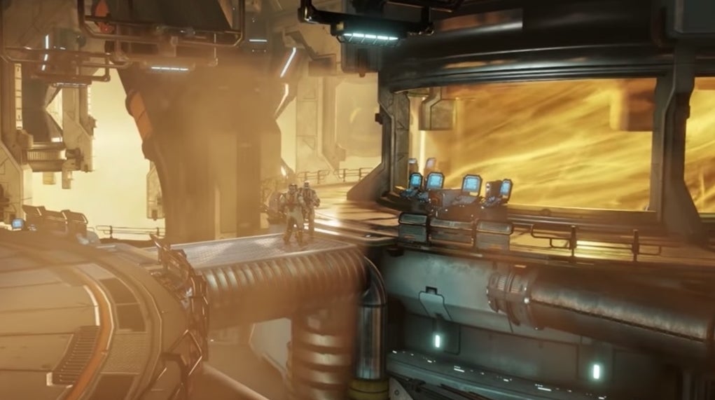 See stunning remaster of Warframe's ageing Gas City tileset in new