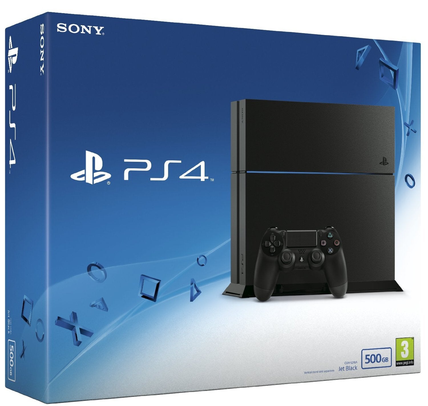 SONY PlayStation4 CUH-2200A BO1 ジェットブラック 500GB コールオブ 