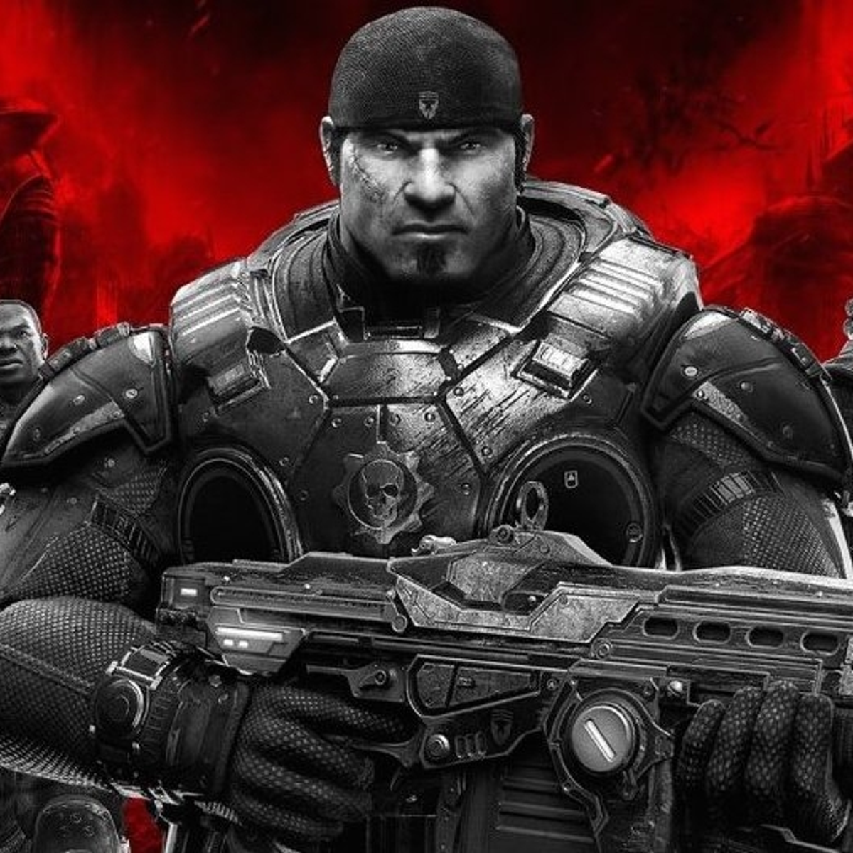 Gears of War 4 PC - local coop (split-screen) gameplay 