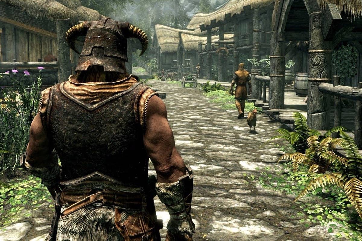 How does the Skyrim remaster compare to the maxed out PC original?
