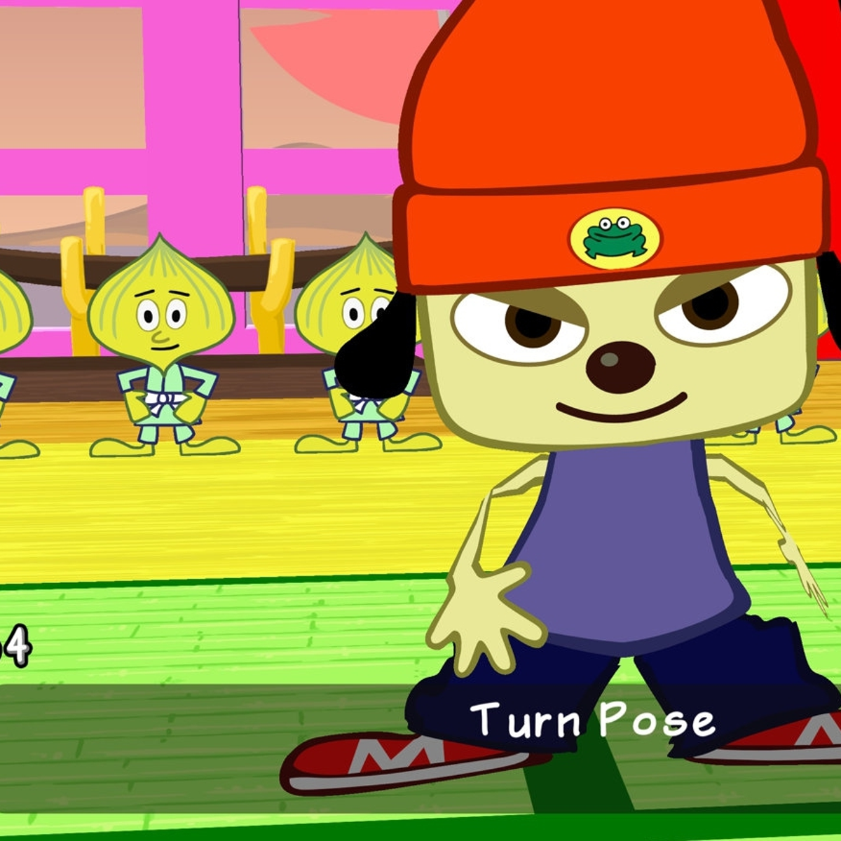 It looks like PS4 Parappa Remastered is the PSP game running under