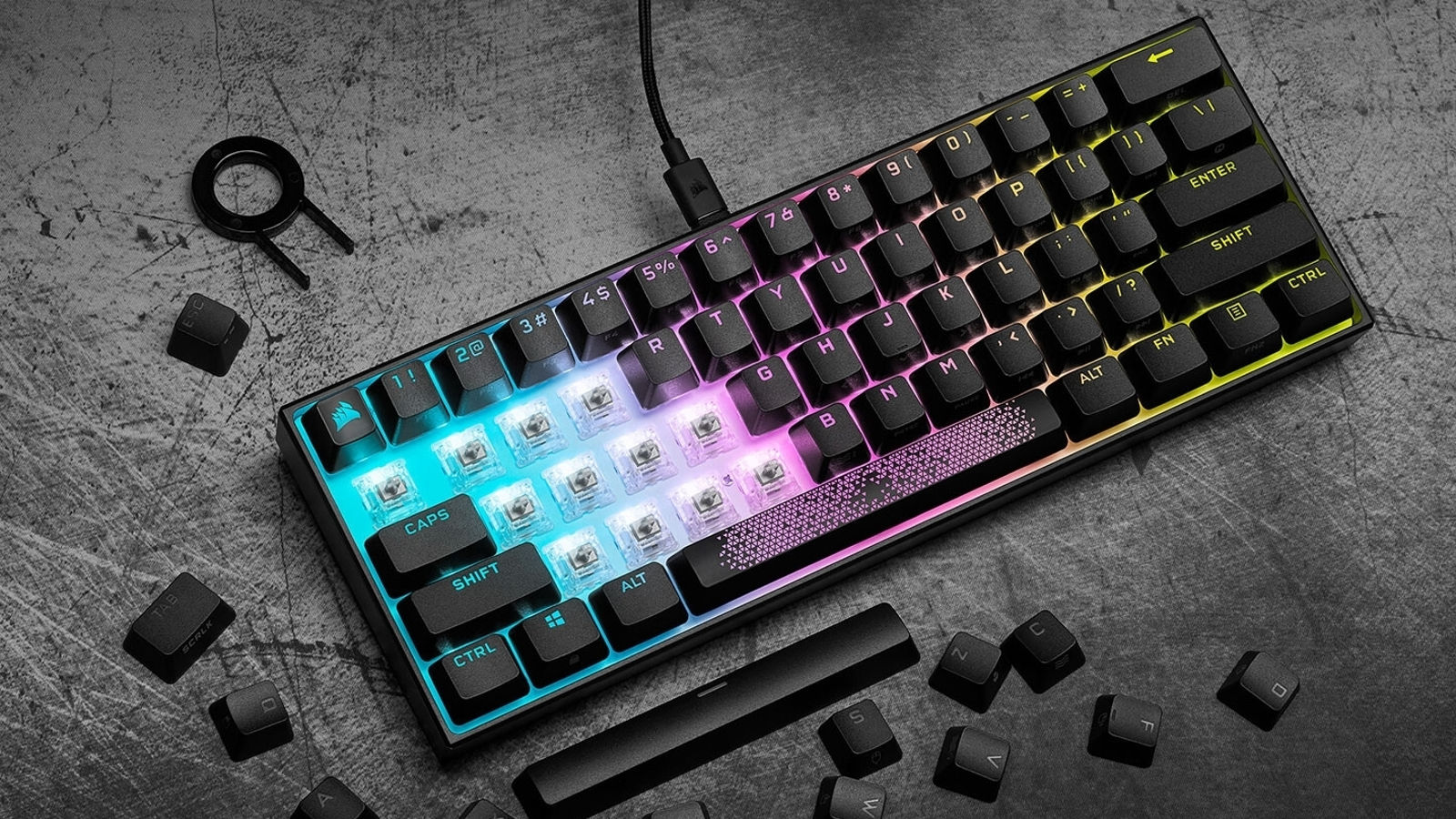 Electronic Computer Keyboard