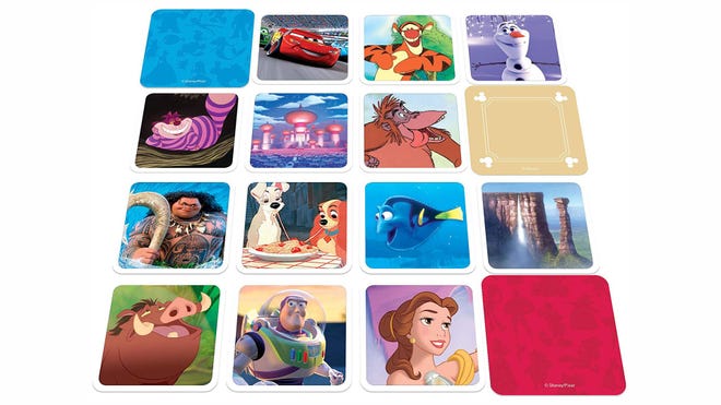 Disney Codenames board game cards
