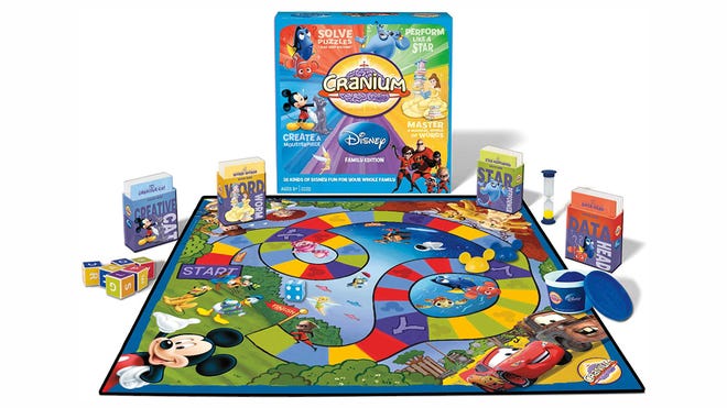 Cranium: Disney Family Edition board game layout