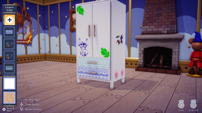 Disney Dreamlight Valley Custom Furniture Sewing Cabinet
